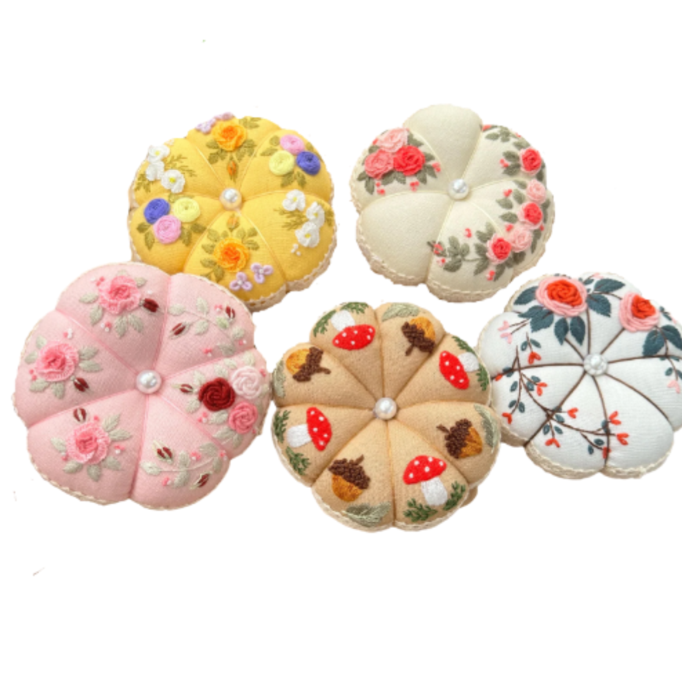 Hand Embroidered Pin Cushion