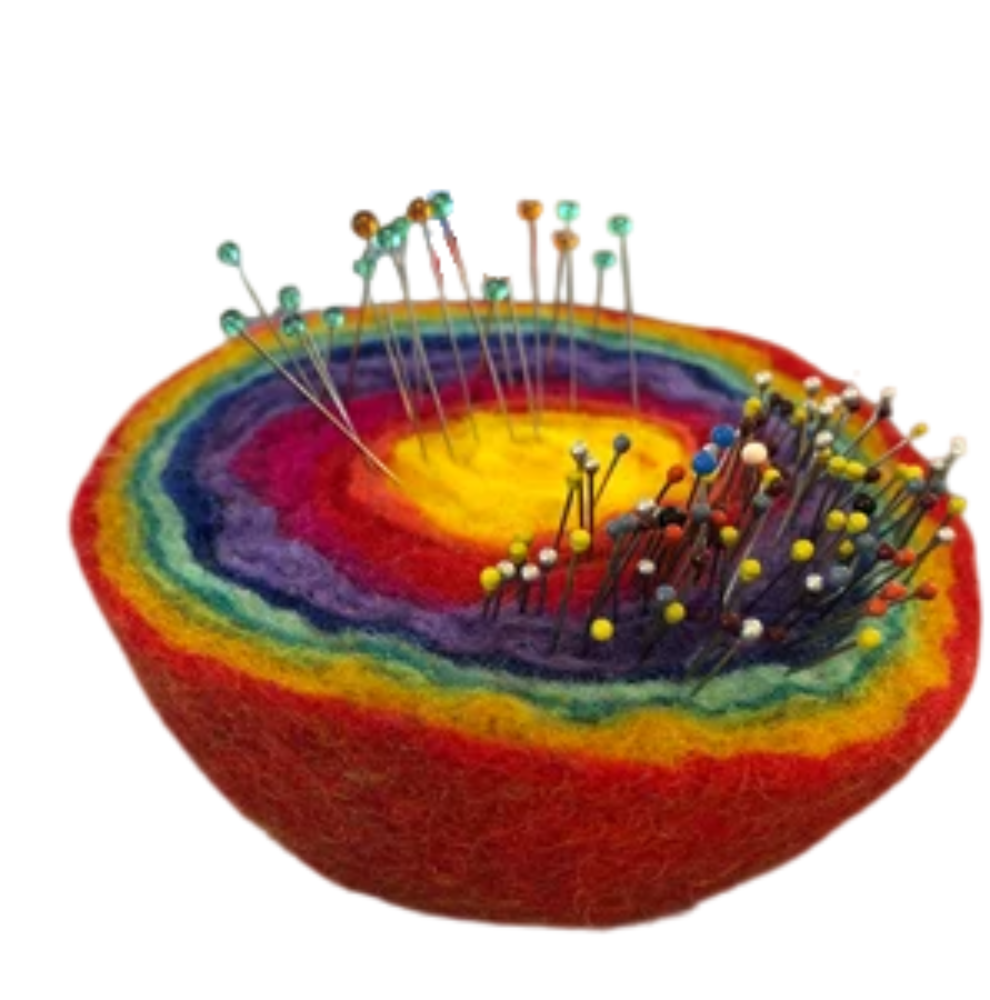 Felted Wool Pincushion
