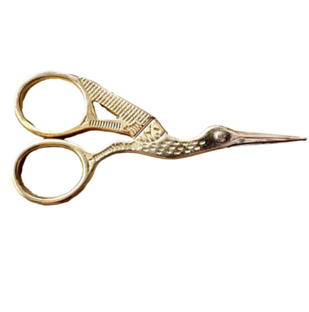 Golden Heron Scissors – 3.5 Inch Stainless Steel Thread Snippers