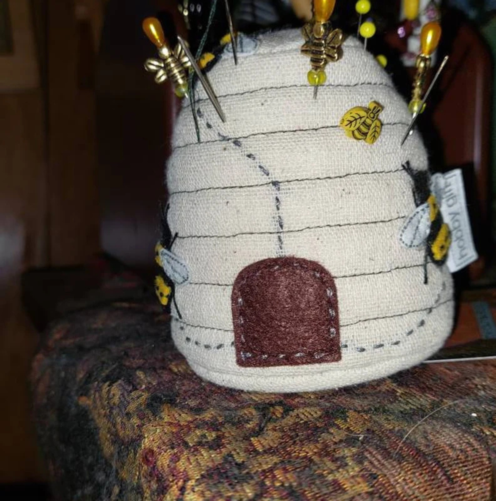 Pin Cushion Bee Hive