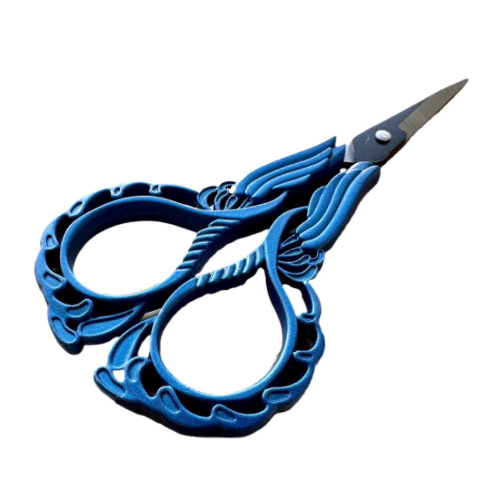 Blue Scissors 4.5 Inch – Small Cutting Tool