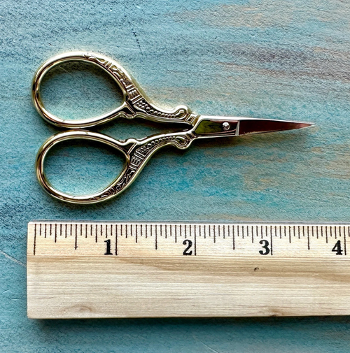 Golden Scissors 3.5 Inch – Small Cutting Tool